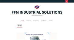 Desktop Screenshot of ffm-industrialsolutions.com