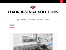 Tablet Screenshot of ffm-industrialsolutions.com
